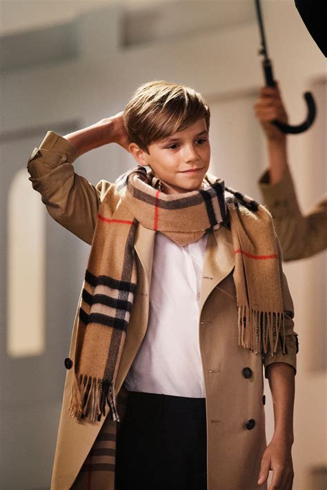 romeo beckham burberry 2017|First look: Romeo for Burberry .